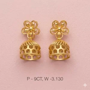 CZ casting earrings for ladies